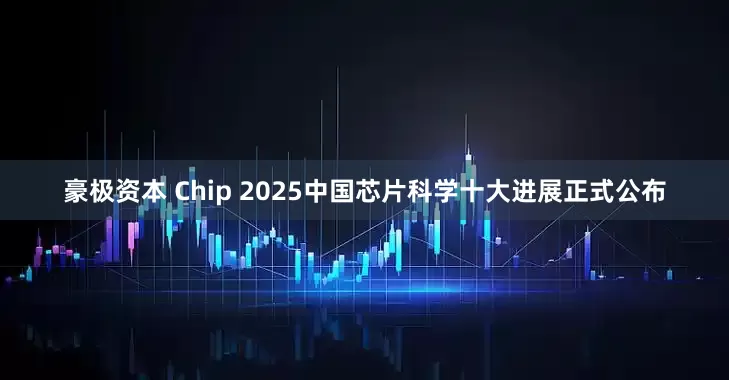 豪极资本 Chip 2025中国芯片科学十大进展正式公布